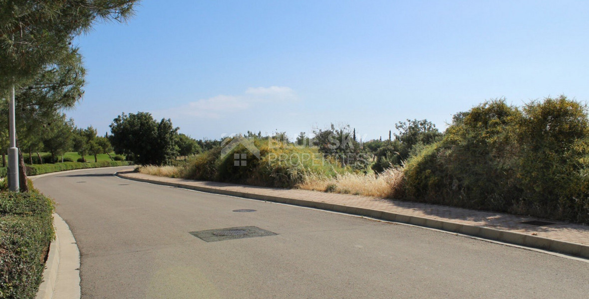 Plot For Sale In Aphrodite Hills Paphos Cyprus