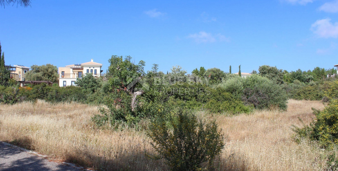 Plot For Sale In Aphrodite Hills Paphos Cyprus