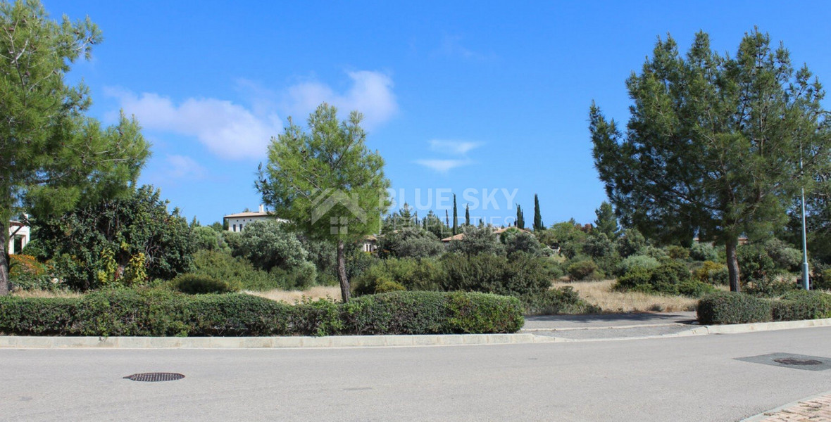 Plot For Sale In Aphrodite Hills Paphos Cyprus