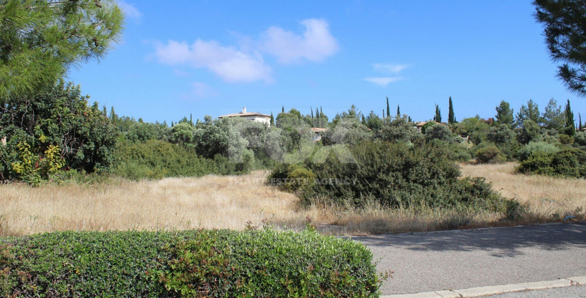 Plot For Sale In Aphrodite Hills Paphos Cyprus