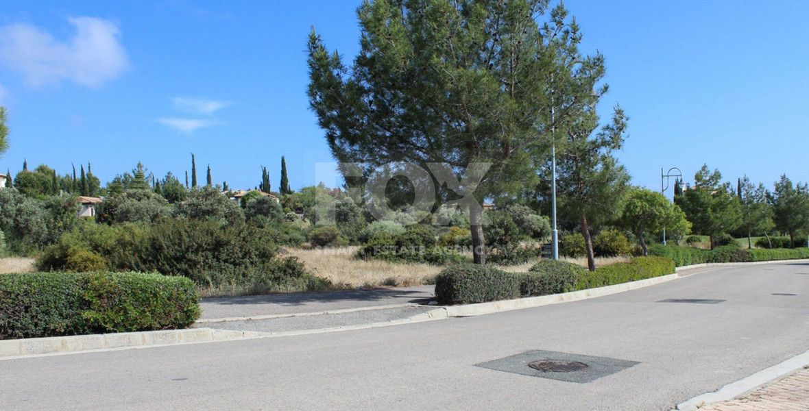 Plot For Sale In Aphrodite Hills Paphos Cyprus