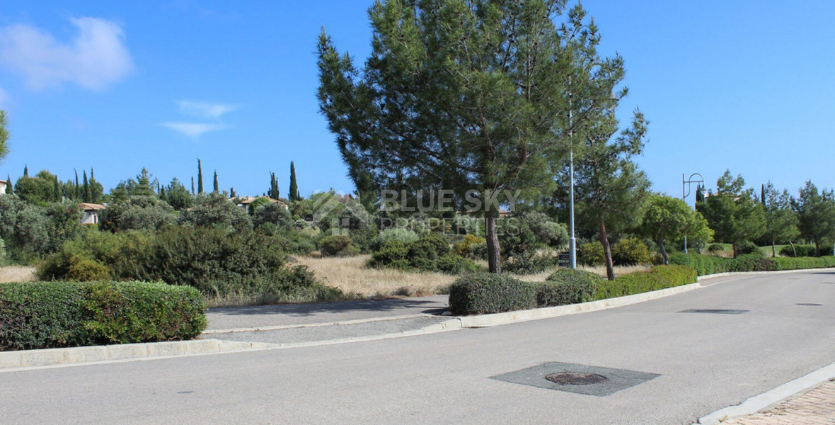 Plot For Sale In Aphrodite Hills Paphos Cyprus