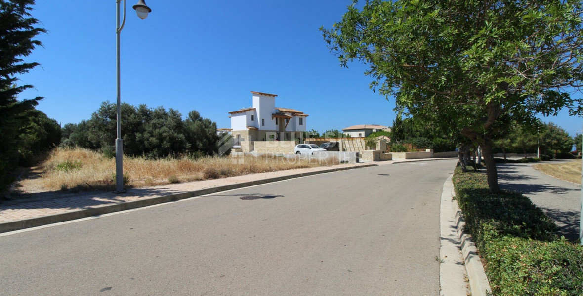 Plot For Sale In Aphrodite Hills Paphos Cyprus