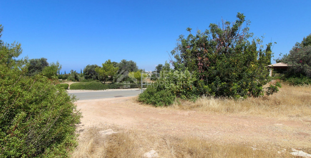 Plot For Sale In Aphrodite Hills Paphos Cyprus