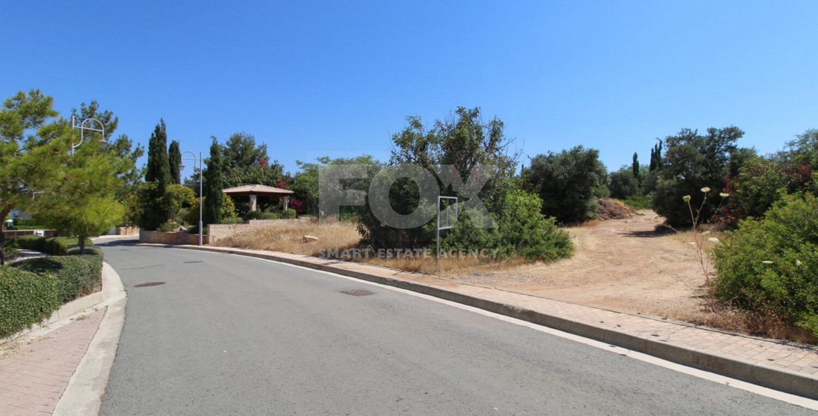 Plot For Sale In Aphrodite Hills Paphos Cyprus