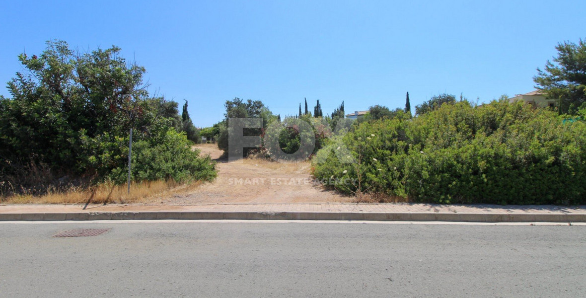 Plot For Sale In Aphrodite Hills Paphos Cyprus