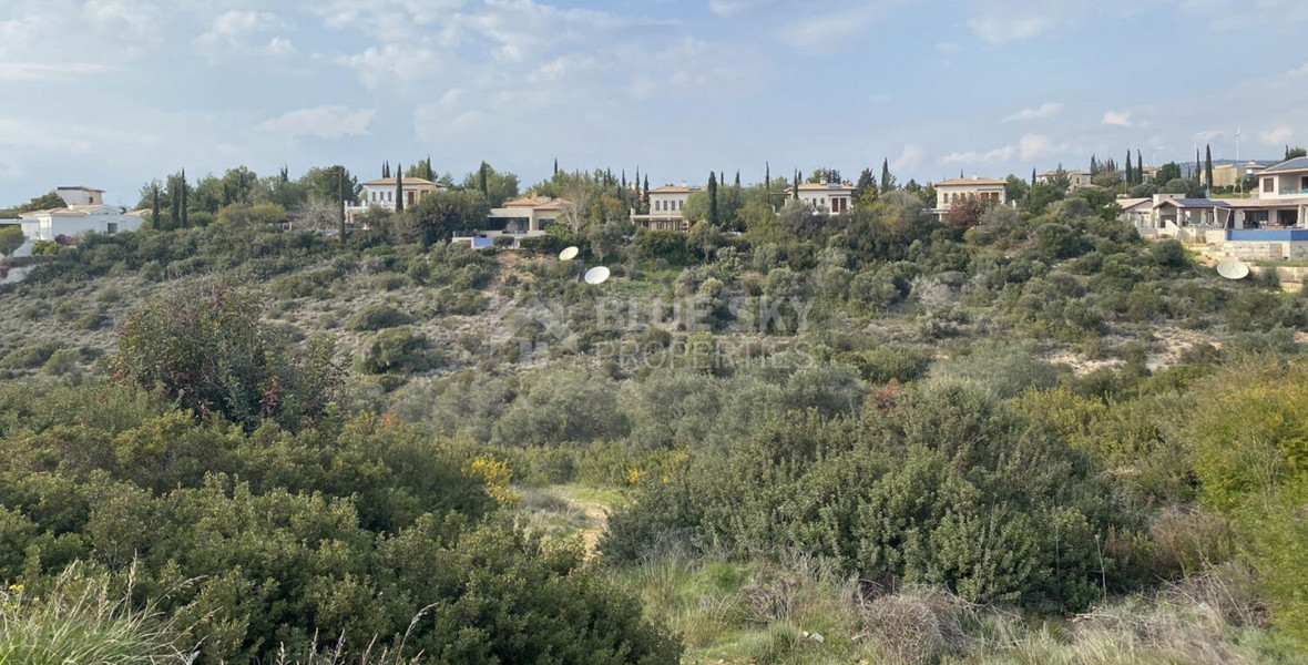 Plot For Sale In Aphrodite Hills Paphos Cyprus