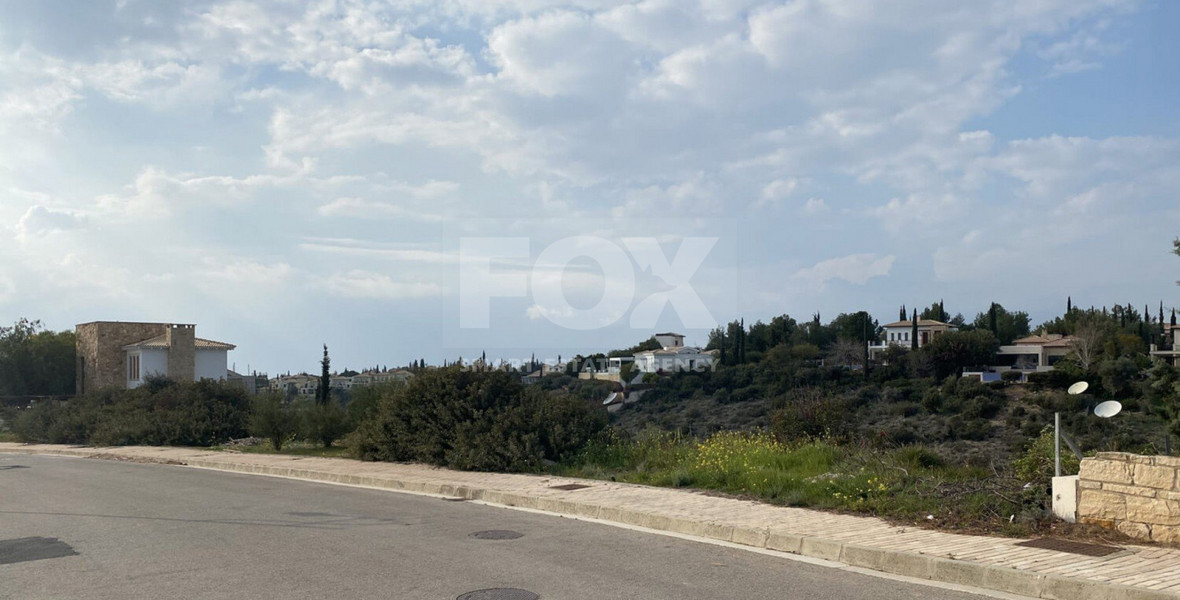 Plot For Sale In Aphrodite Hills Paphos Cyprus