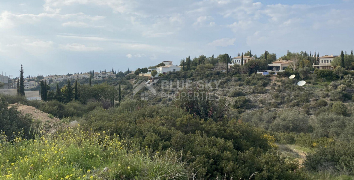 Plot For Sale In Aphrodite Hills Paphos Cyprus