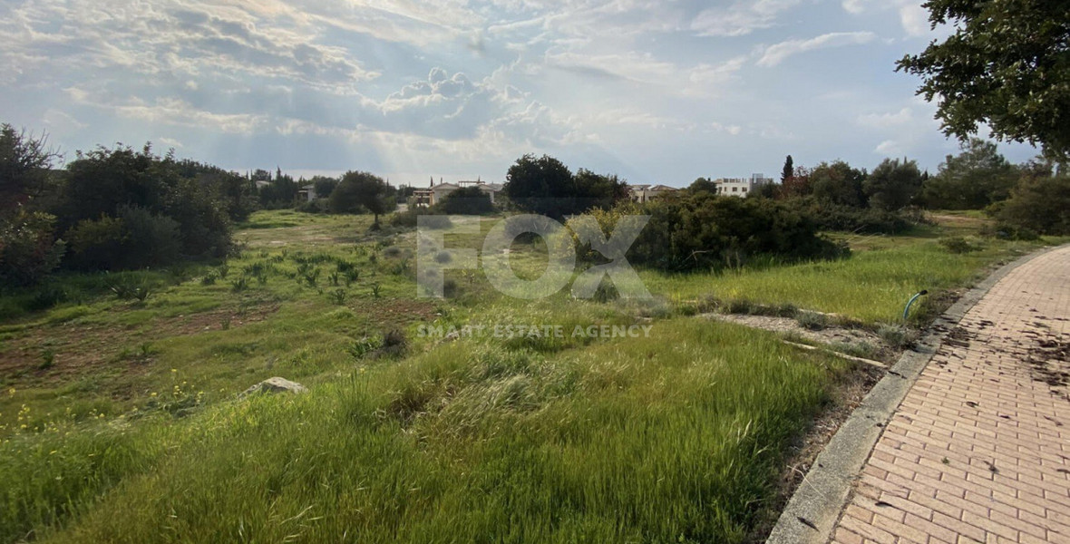 Plot For Sale In Aphrodite Hills Paphos Cyprus