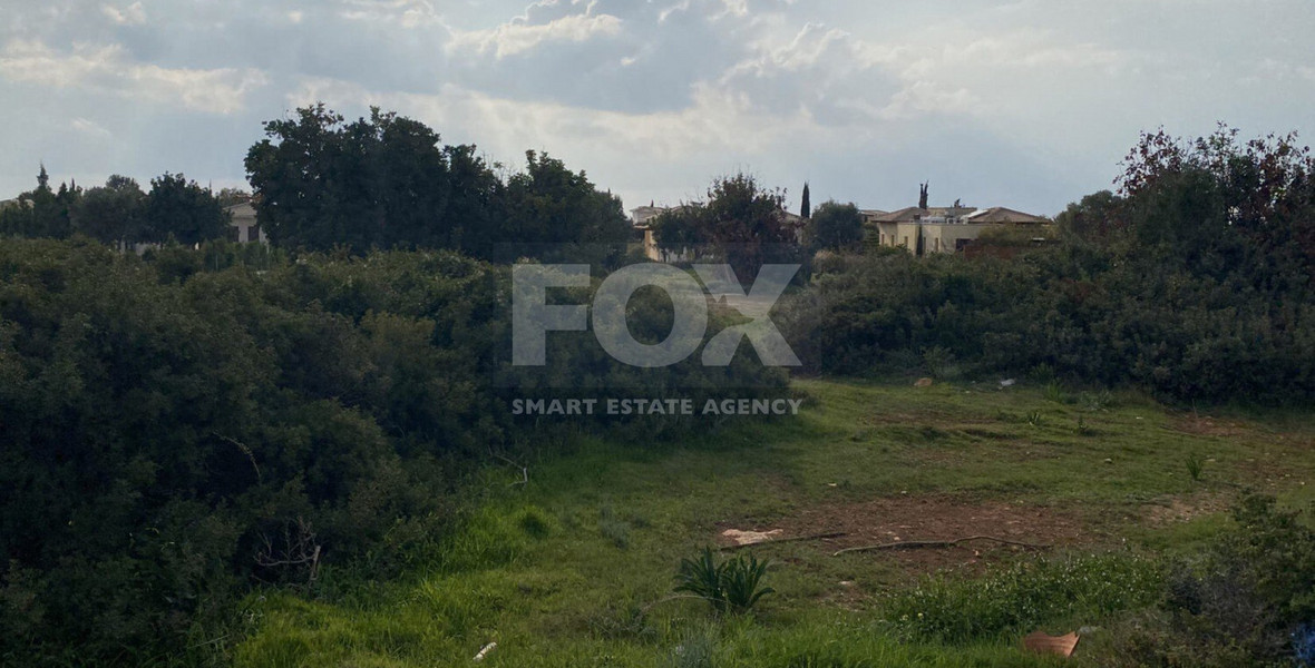 Plot For Sale In Aphrodite Hills Paphos Cyprus