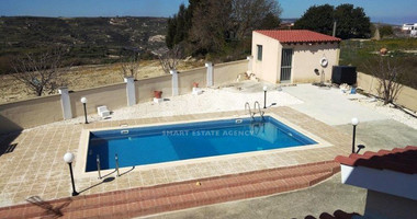 Three bedroom unfurnished house in Kalepia, Paphos