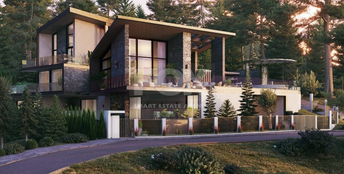 Luxury 3 Bed Detached Villa For Sale In Pano Platres, Limassol