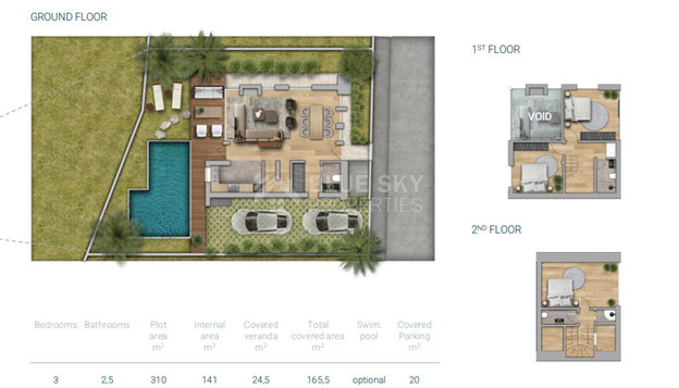 Luxury 3 Bed Detached Villa For Sale In Pano Platres, Limassol