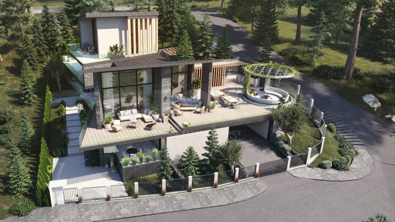 Luxury 3 Bed Detached Villa For Sale In Pano Platres, Limassol