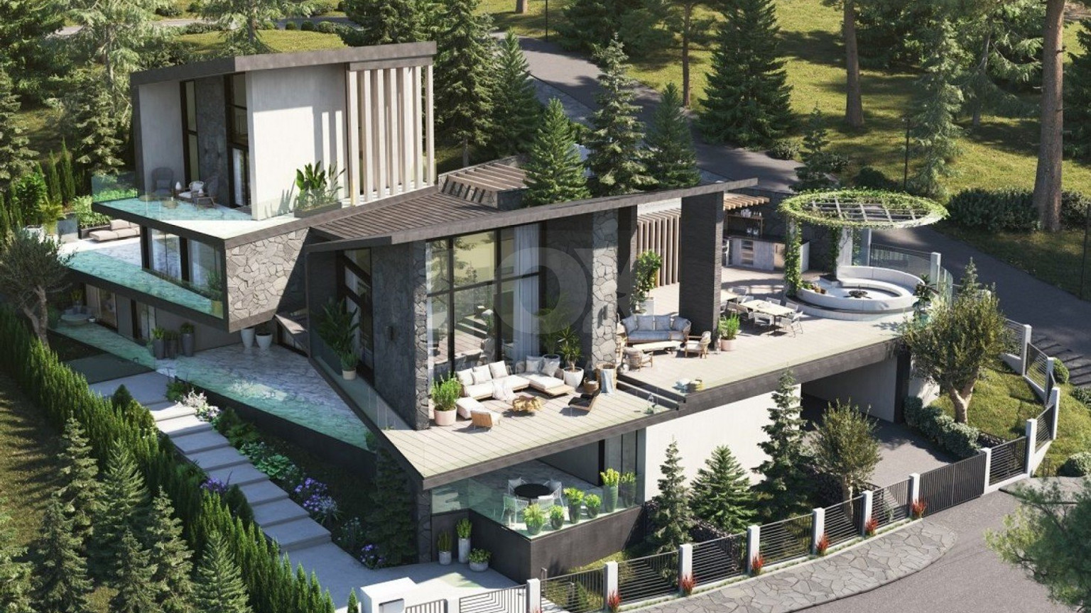 Luxury 3 Bed Detached Villa For Sale In Pano Platres, Limassol