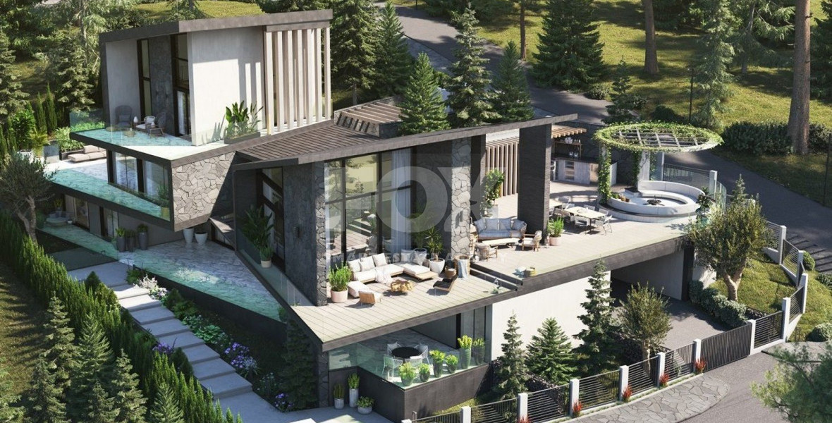 Luxury 3 Bedroom Villa in Pano Platres, Limassol,   A Mountain Retreat of Elegance and Serenity