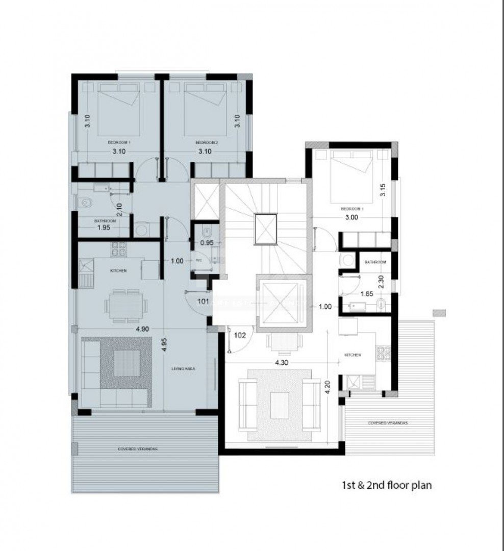 2 Bed Apartment For Sale In Agia Fylaxis Limassol Cyprus