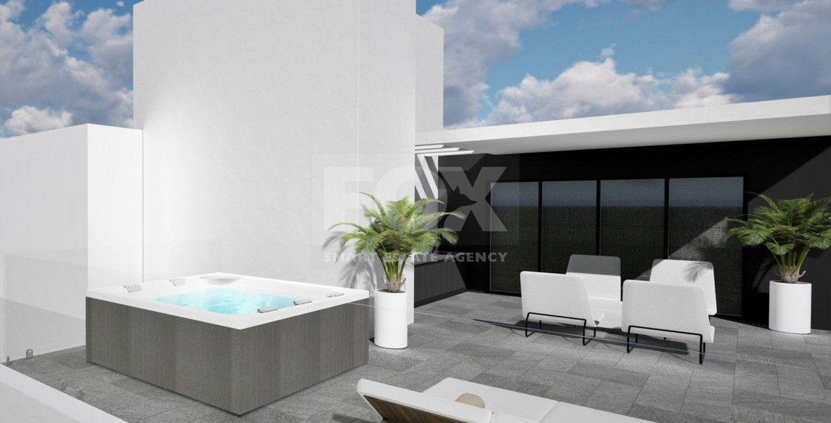 Stunning 2-Bedroom Penthouse with Private Pool & Sea Views in Agia Fyla, Limassol