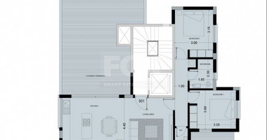 Stunning 2-Bedroom Penthouse with Private Pool & Sea Views in Agia Fyla, Limassol
