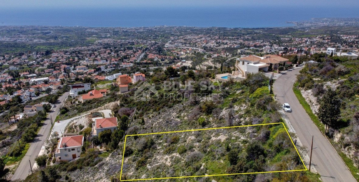 Plot For Sale In Tala Paphos Cyprus