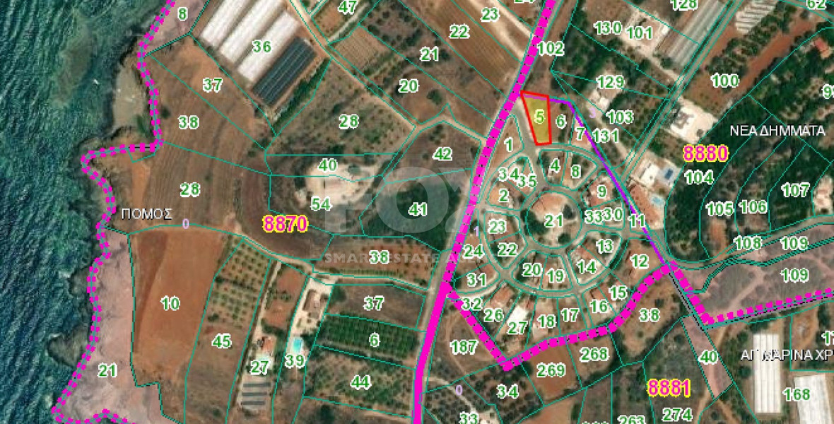 Plot For Sale In Nea Dimmata Paphos Cyprus