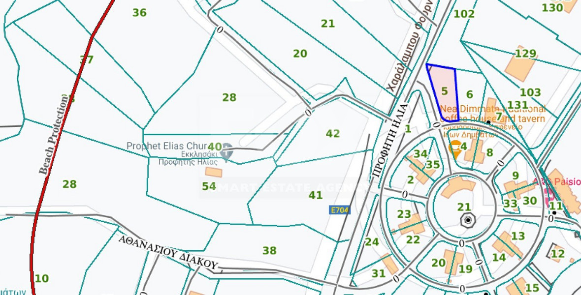 Plot For Sale In Nea Dimmata Paphos Cyprus