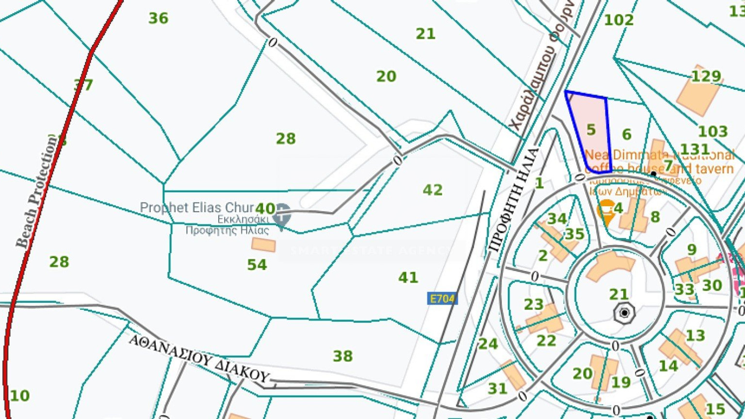 Plot For Sale In Nea Dimmata Paphos Cyprus