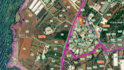Plot For Sale In Nea Dimmata Paphos Cyprus