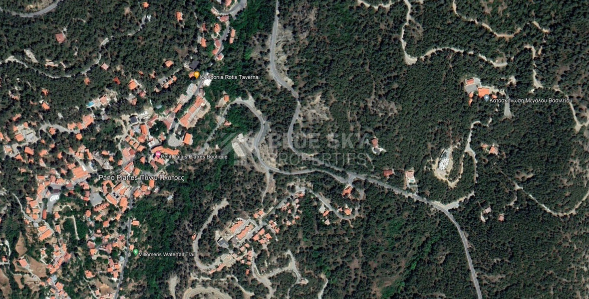 Land For Sale In Pano Platres Limassol Cyprus