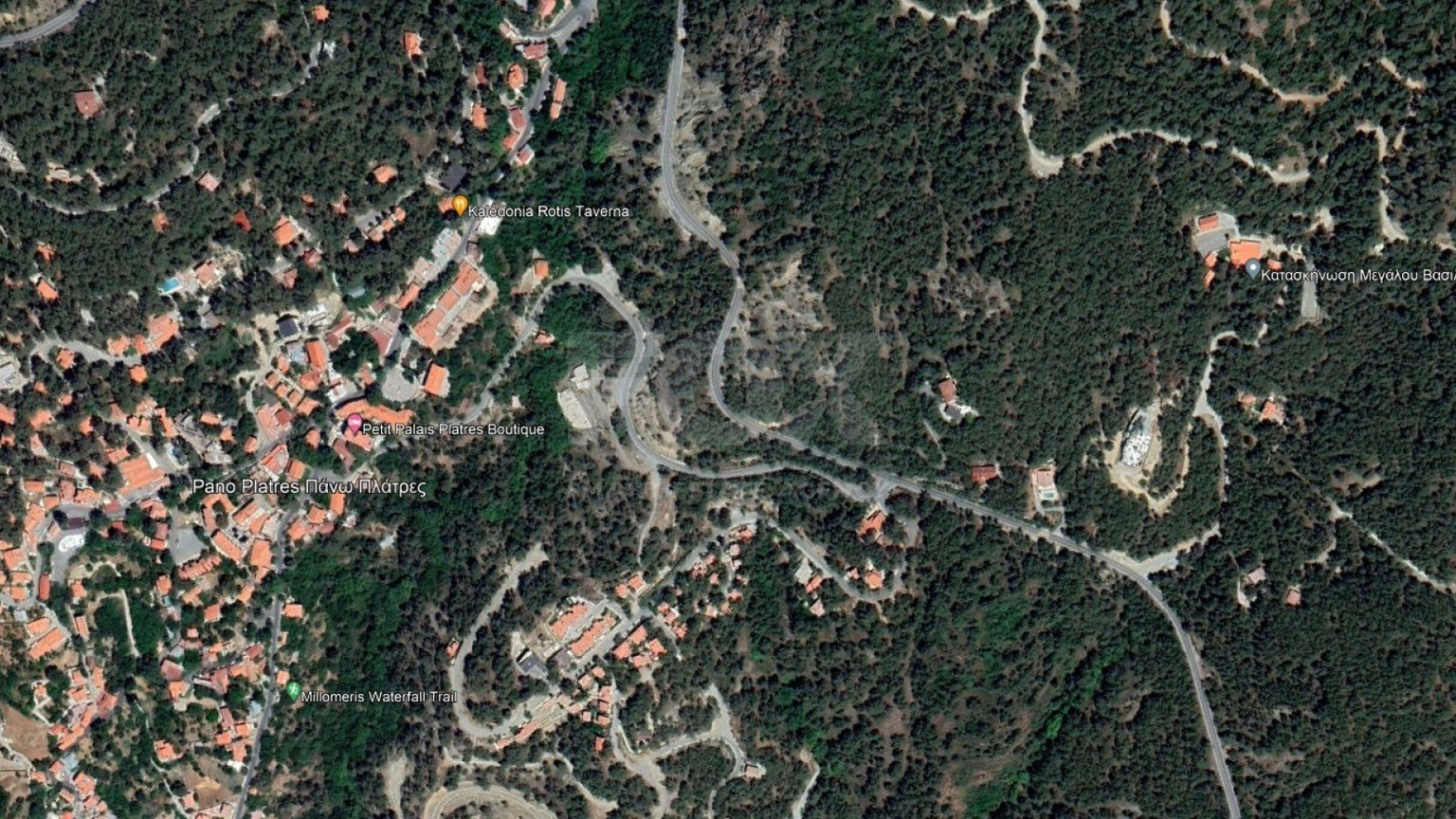 Land For Sale In Pano Platres Limassol Cyprus