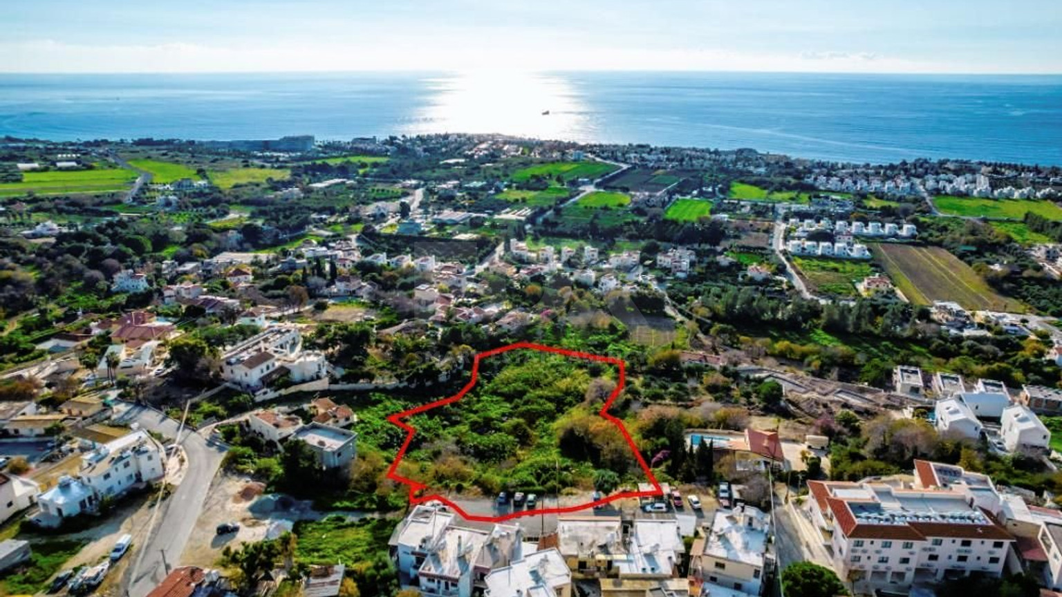 Shared residential field in Chloraka, Paphos