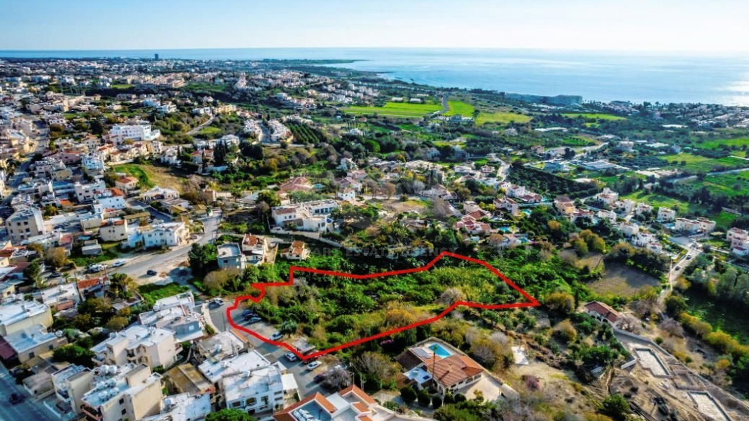Shared residential field in Chloraka, Paphos