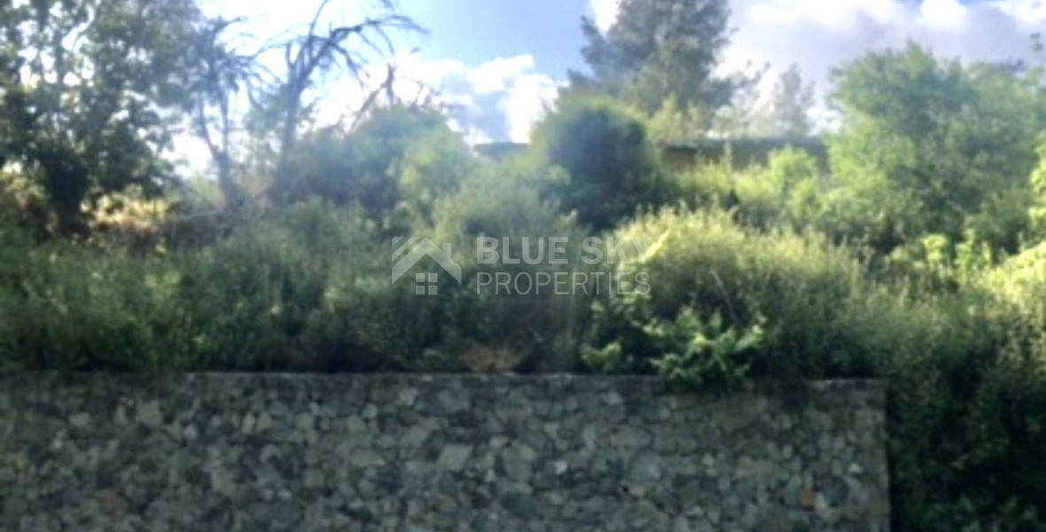Land For Sale In Kato Platres Limassol