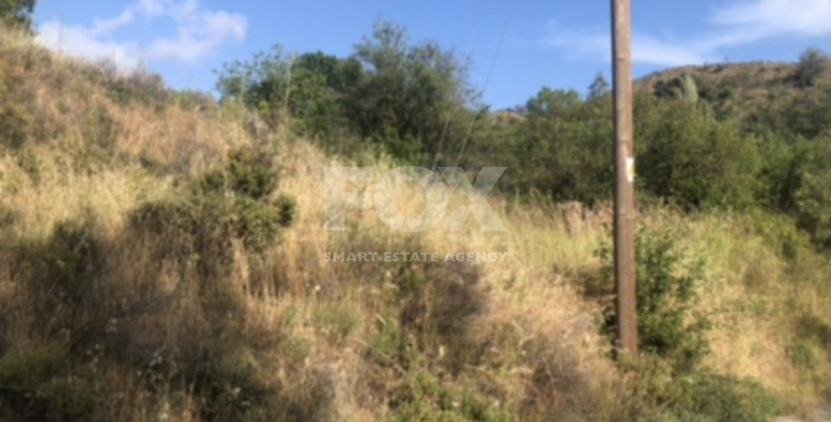 Land For Sale In Kato Platres Limassol Cyprus