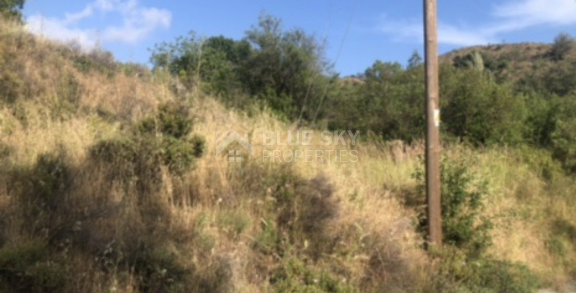 Land For Sale In Kato Platres Limassol