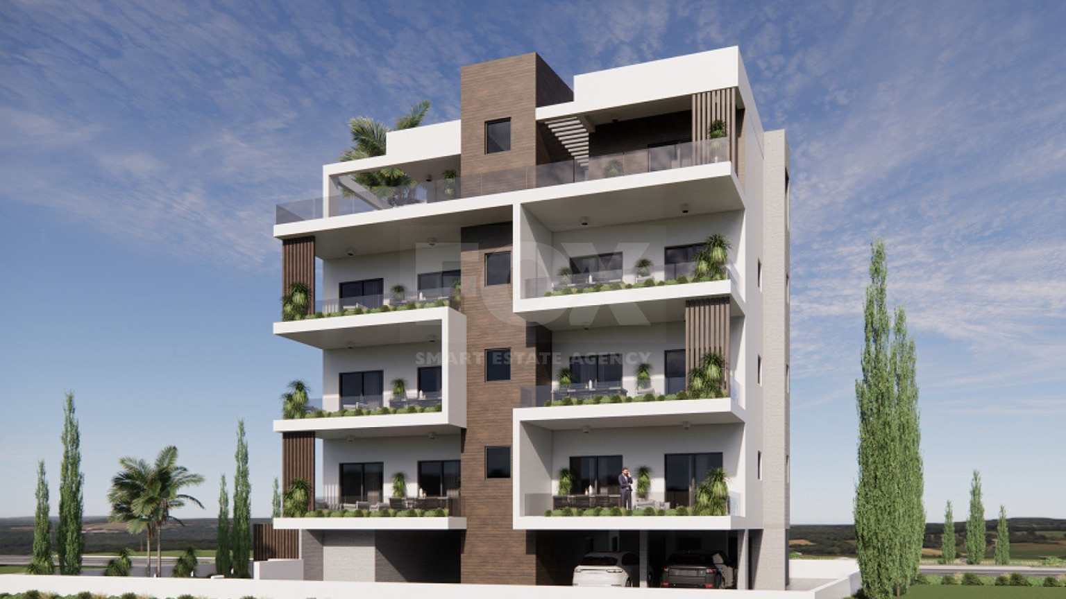Spacious Three bedroom Penthouse in Universal area of Paphos for sale
