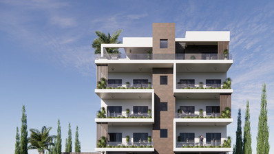 Spacious Three bedroom Penthouse in Universal area of Paphos for sale