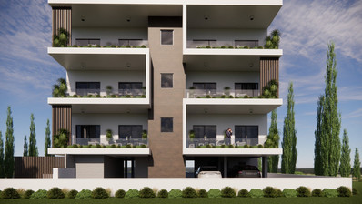 Spacious Three bedroom Penthouse in Universal area of Paphos for sale