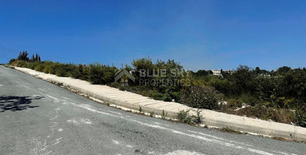 Plot For Sale In Tsada Paphos Cyprus