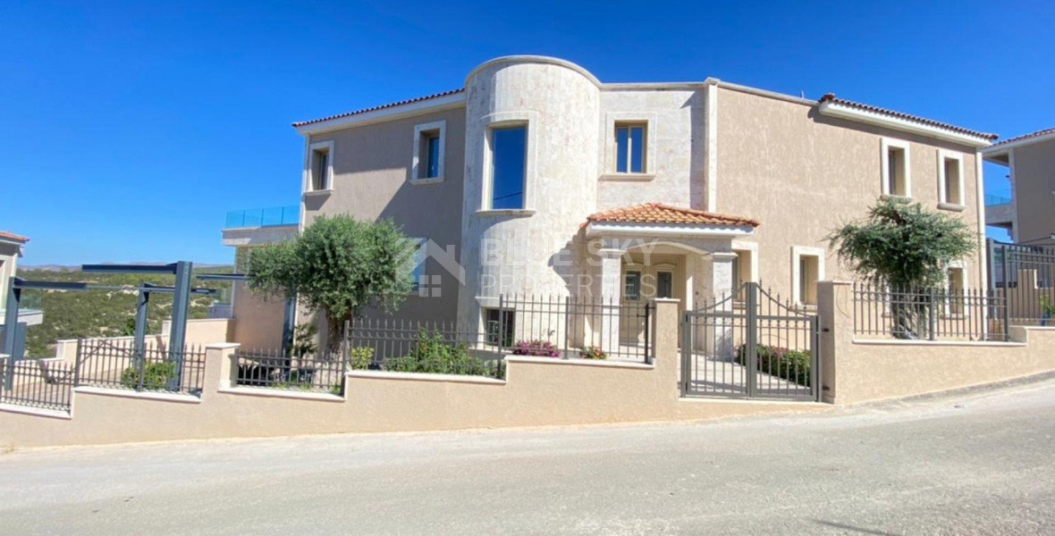 Luxury five Bedroom Key-Ready House for Sale in Peyia, Paphos – Stunning Sea Views