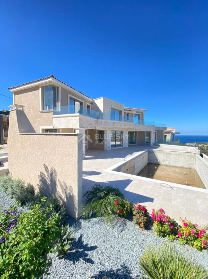 Luxury five Bedroom Key-Ready House for Sale in Peyia, Paphos – Stunning Sea Views