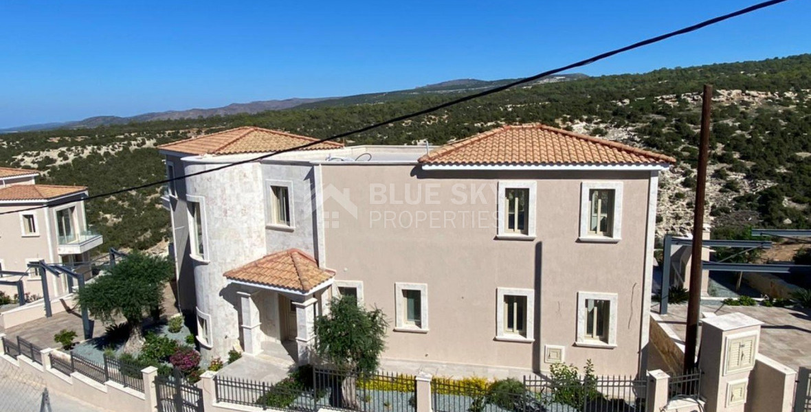 Luxury five Bedroom Key-Ready House for Sale in Peyia, Paphos – Stunning Sea Views
