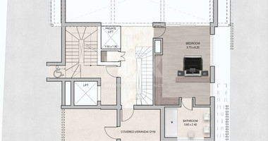 Four Bed Penthouse with Roof Garden For Sale In Germasogeia Limassol Cyprus