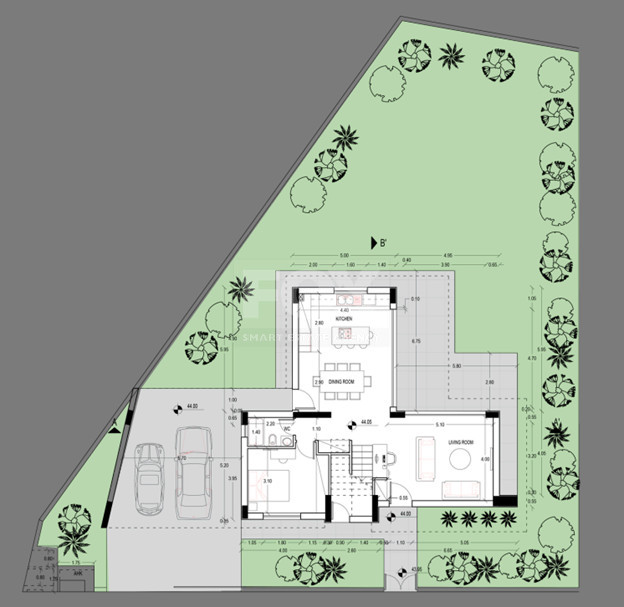 Brand-New 4-Bedroom Semi-Detached Home with Communal Pool & Sauna in Agios Tychonas, Limassol