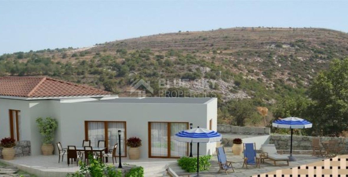 Land with active building permit for sale In Kritou Tera Paphos Cyprus