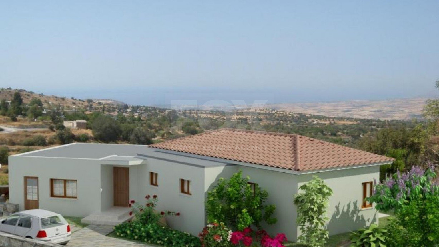 Land with active building permit for sale In Kritou Tera Paphos Cyprus