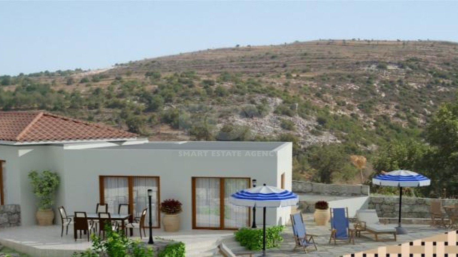 Land with active building permit for sale In Kritou Tera Paphos Cyprus