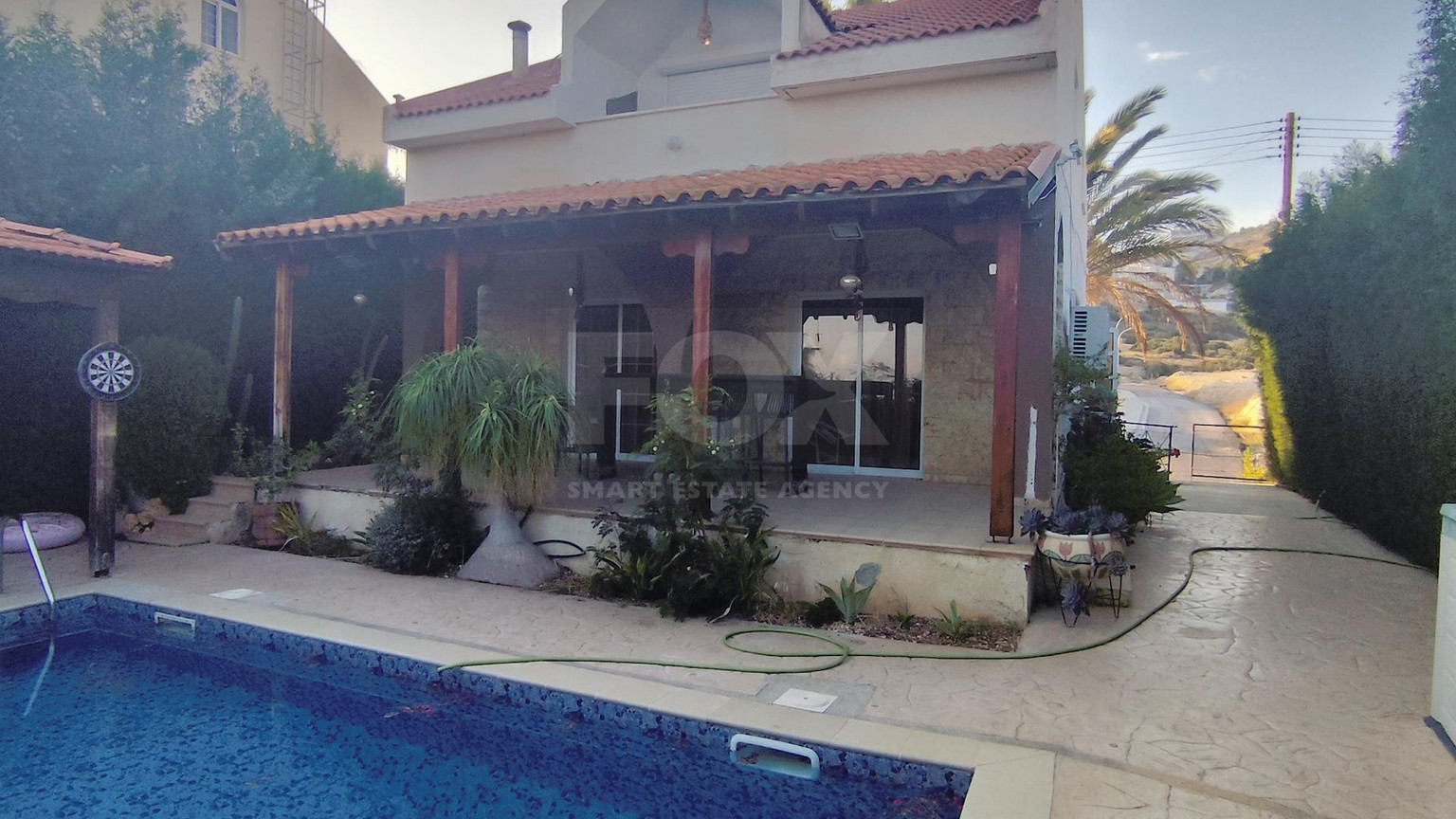 2 Bed House To Rent In Agios Tychon with swimming pool, Limassol Cyprus