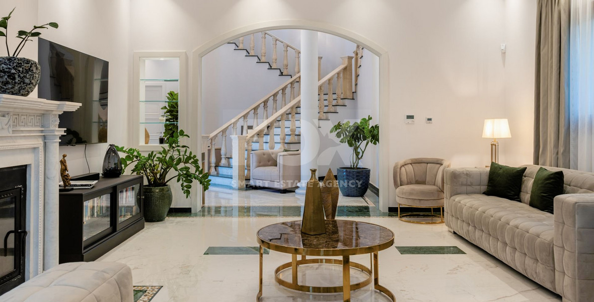 Luxury fully furnished 6 Bed Villa For Sale In Mouttagiaka Limassol Cyprus